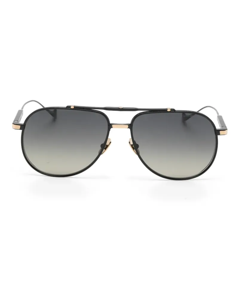 Cutler and Gross Sloane pilot sunglasses - Schwarz Schwarz