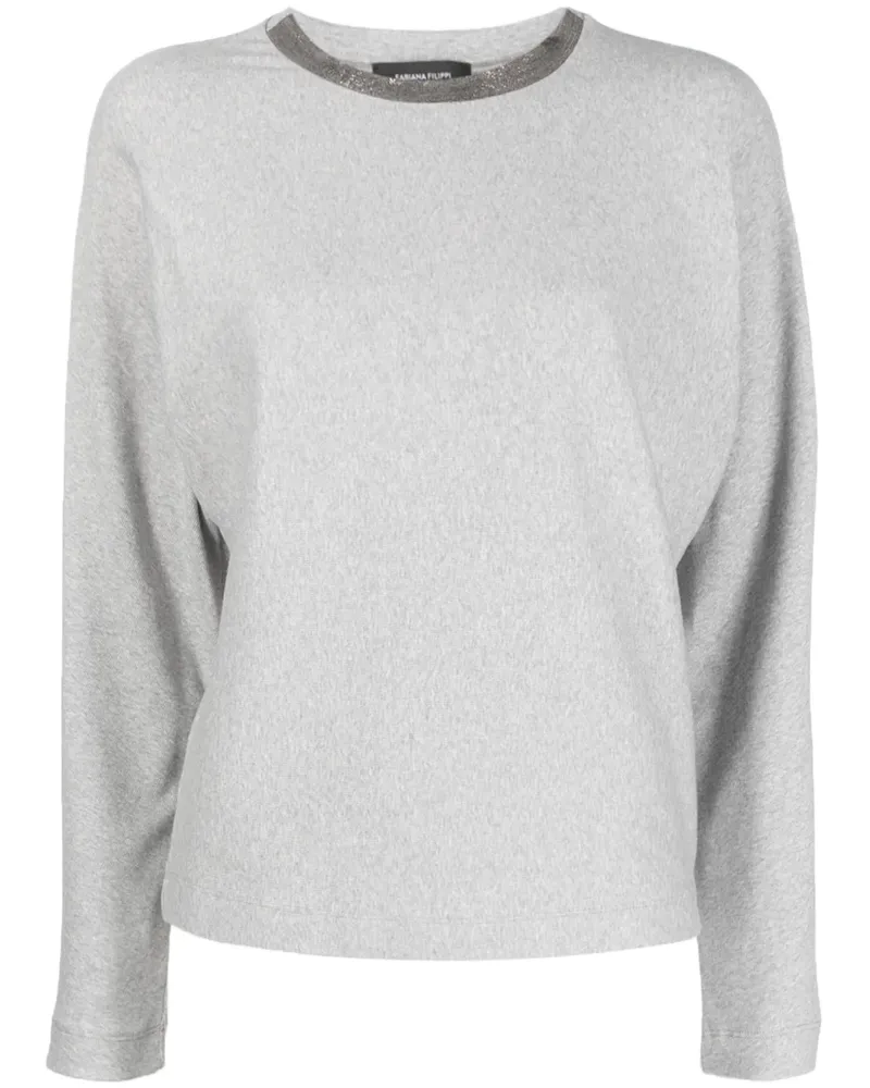 Fabiana Filippi Pullover mit V-Ausschnitt - Grau Grau