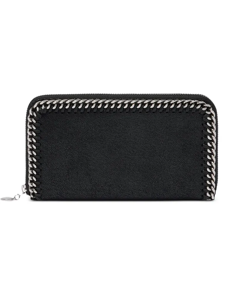 Stella McCartney chain-trim wallet - Schwarz Schwarz