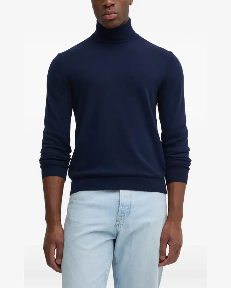 Benetton roll-neck sweater - Blau Blau