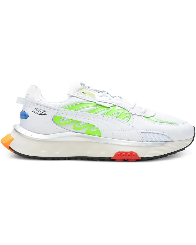 Puma Wild Rider Tech Sneakers - Weiß Weiß
