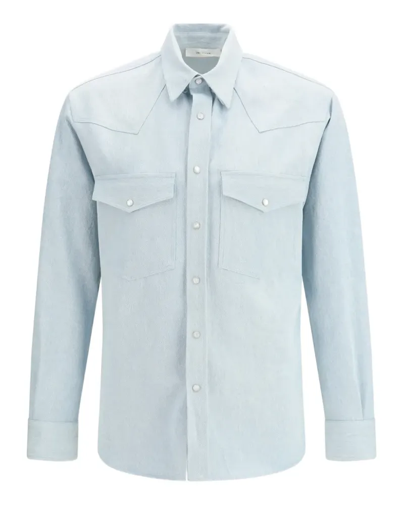 Umit Benan Western denim shirt - Blau Blau