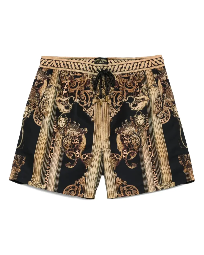 Camilla Era of Empires Badeshorts - Schwarz Schwarz
