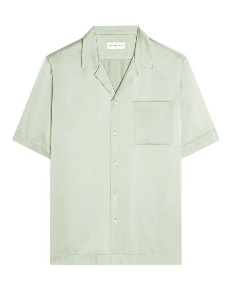 Dries van Noten Hemd mit Brusttaschen - Grün Grün
