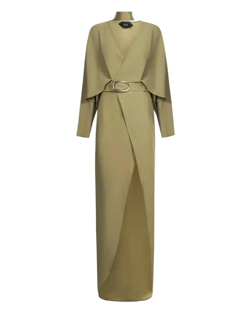 Taller Marmo Dunaway V-neck belted dress - Grün Grün