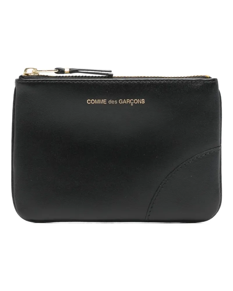 Comme des Garçons Portemonnaie mit Reißverschluss - Schwarz Schwarz