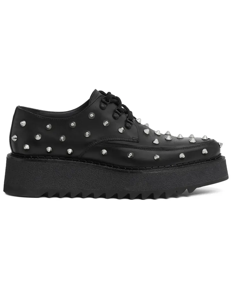 Dsquared2 Loafer mit Nieten - Schwarz Schwarz