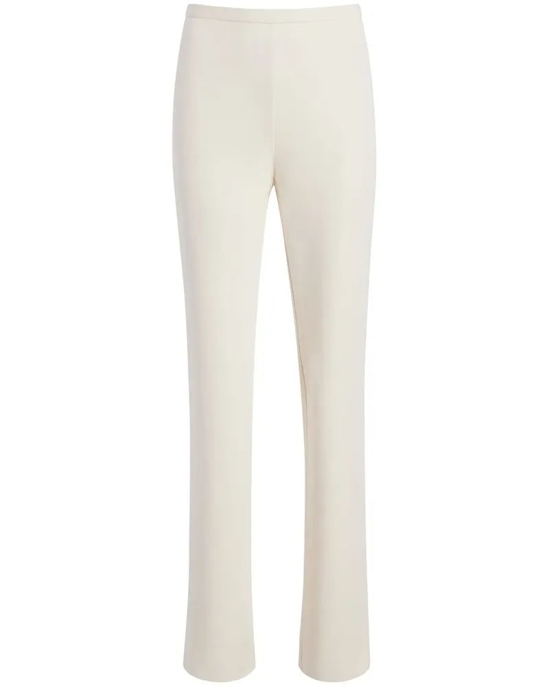 Another Tomorrow Schmale Everyday Jersey-Hose - Nude Nude