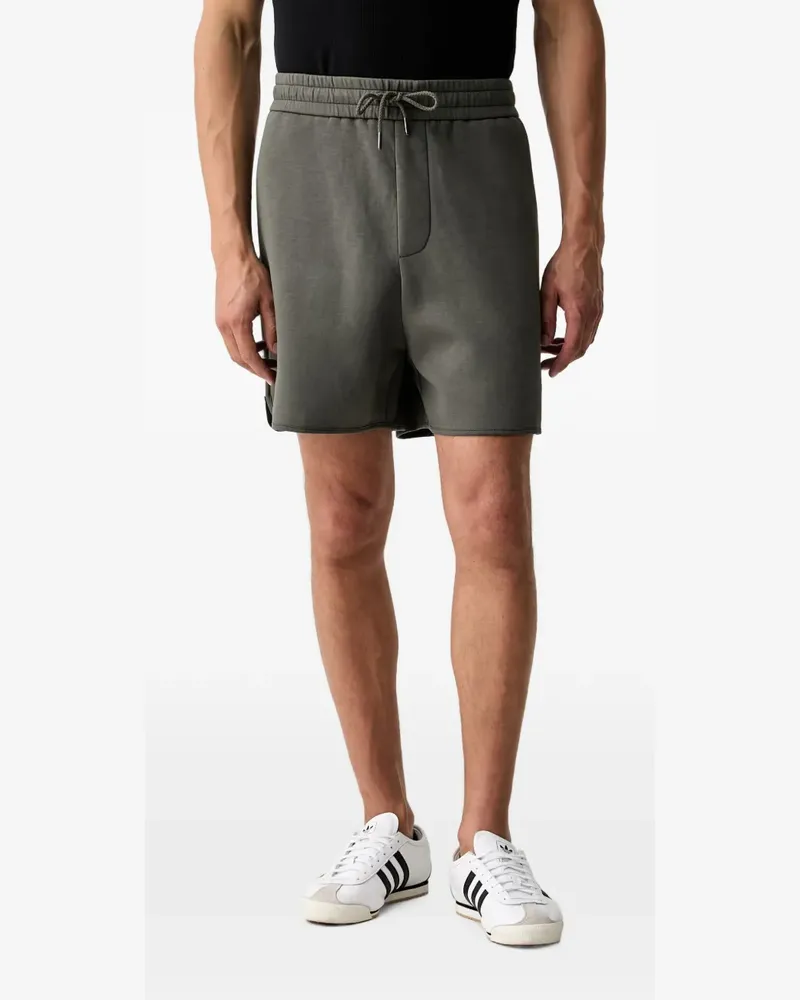 Armani Exchange Shorts mit Streifen - Grau Grau