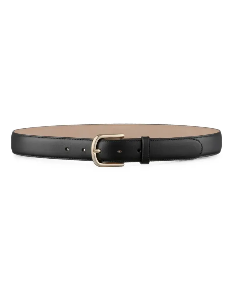A.P.C. Gürtel aus Leder - Schwarz Schwarz