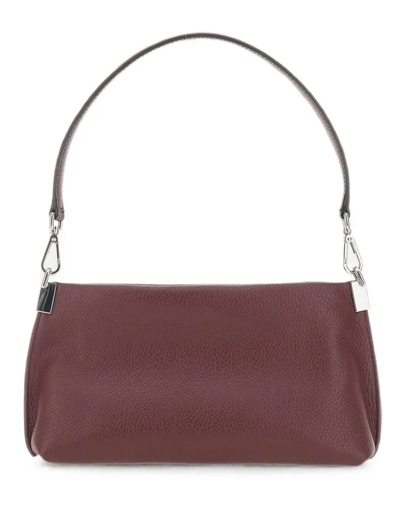 Gianni Chiarini Fanny pebbled leather shoulder bag - Rot Rot