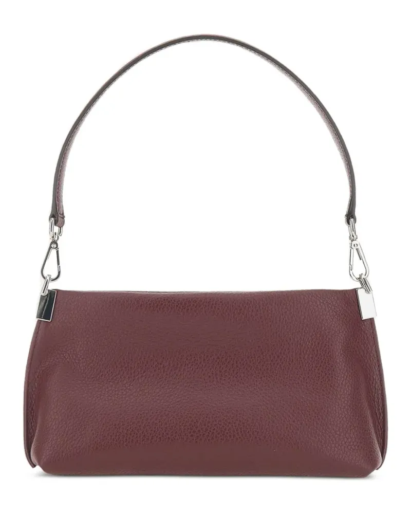 Gianni Chiarini Fanny pebbled leather shoulder bag - Rot Rot