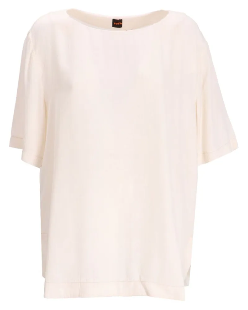 HUGO BOSS T-Shirt aus Jersey - Nude Nude