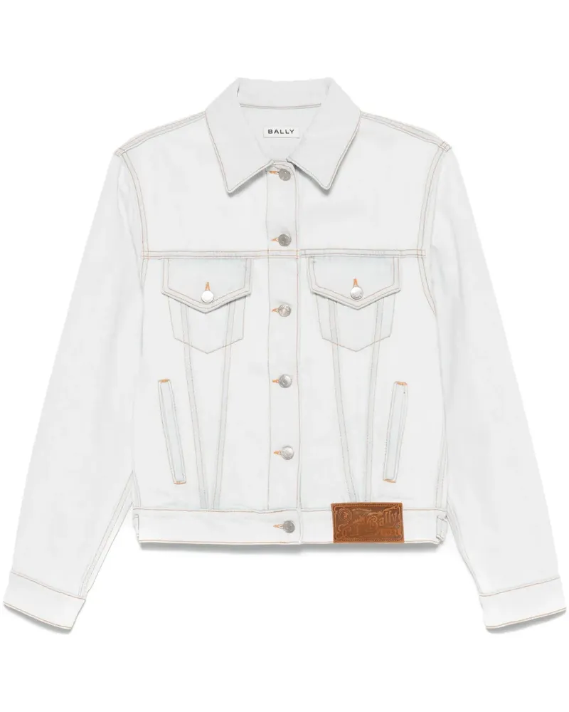 Bally Klassische Jeansjacke - Blau Blau