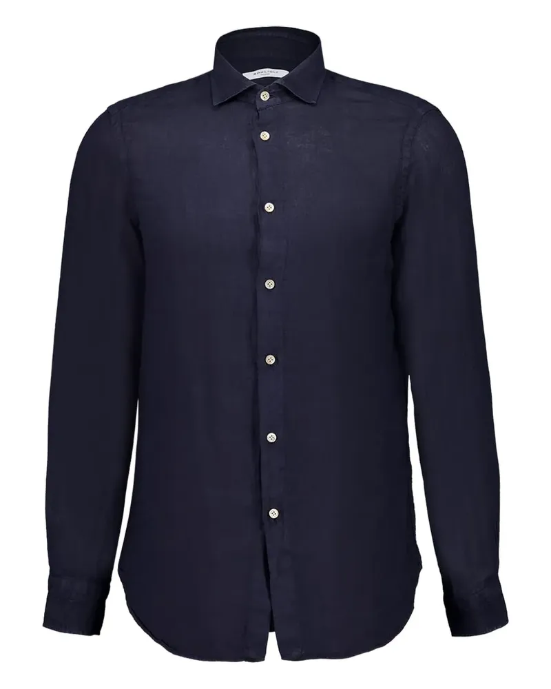 Boglioli Langärmeliges Hemd - Blau Blau