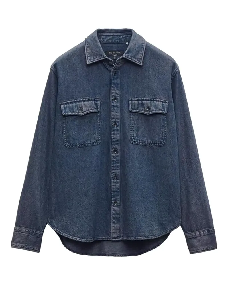 Rag & Bone Klassisches Jeanshemd - Blau Blau