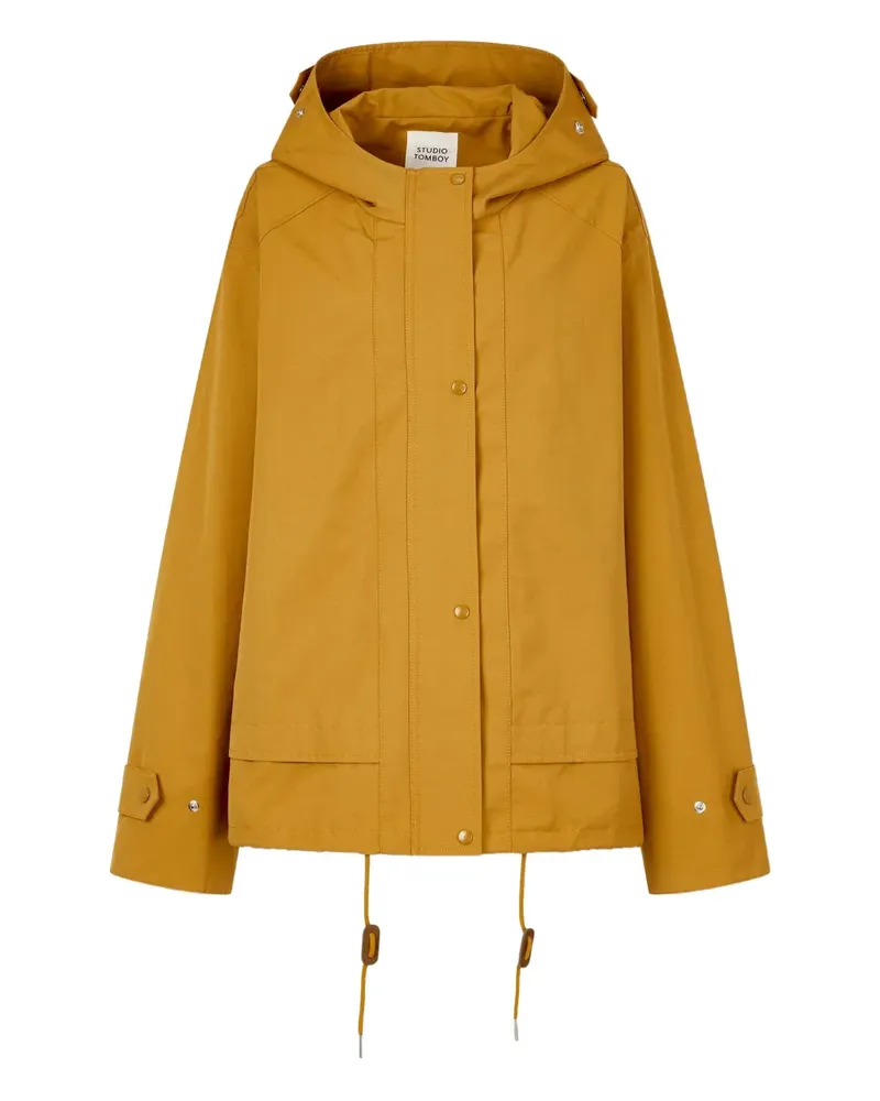 STUDIO TOMBOY Kapuzenjacke mit Kordelzug - Orange Orange