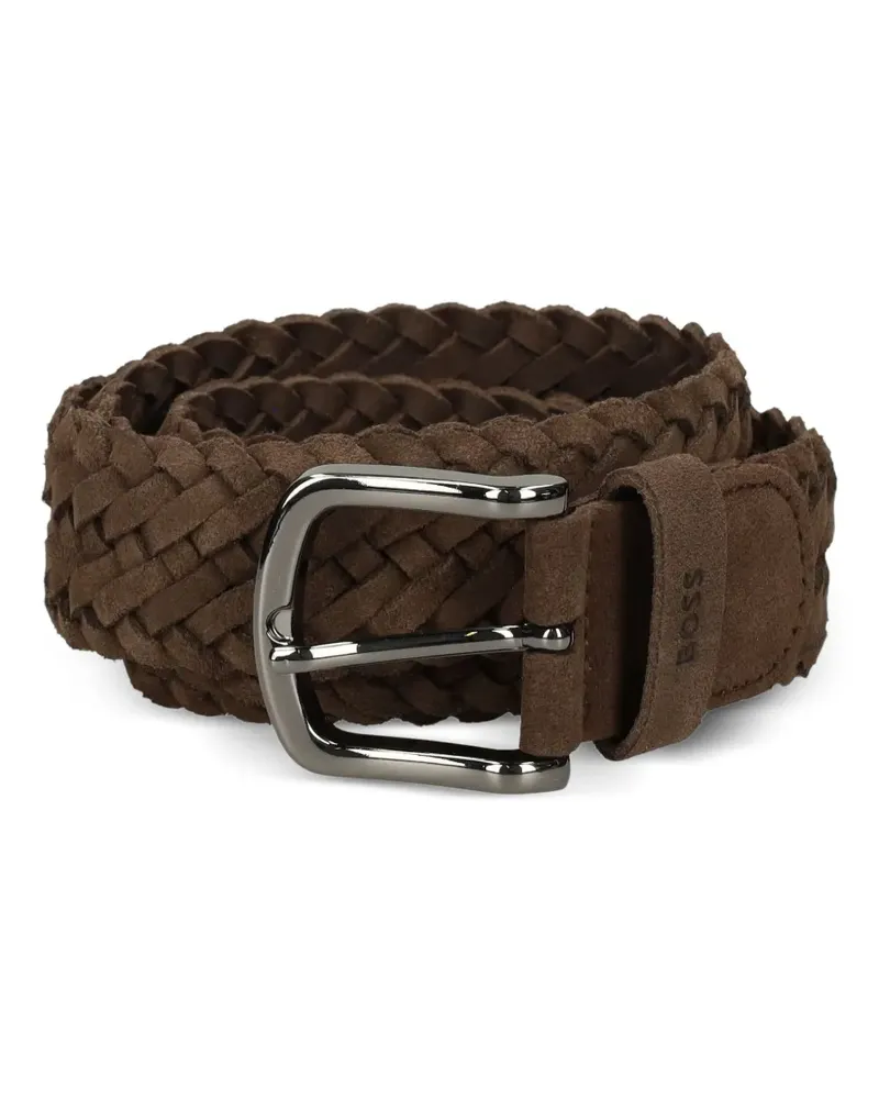 HUGO BOSS Gürtel aus Wildleder - Braun Braun