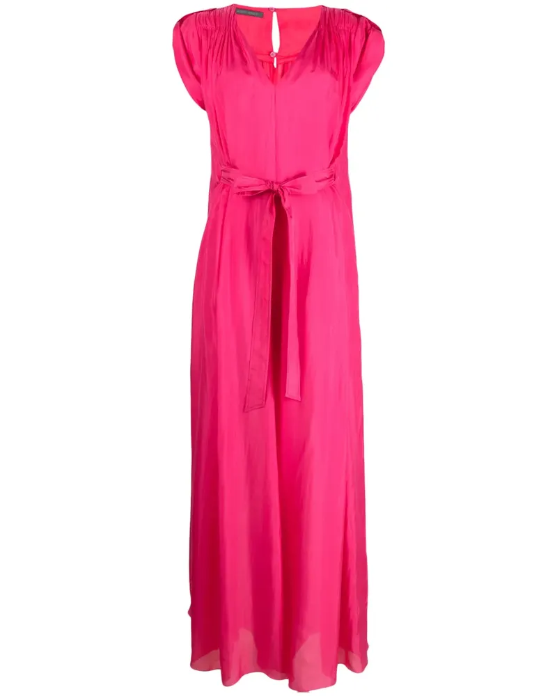 Alberta Ferretti Jumpsuit mit Schnürung - Rosa Rosa