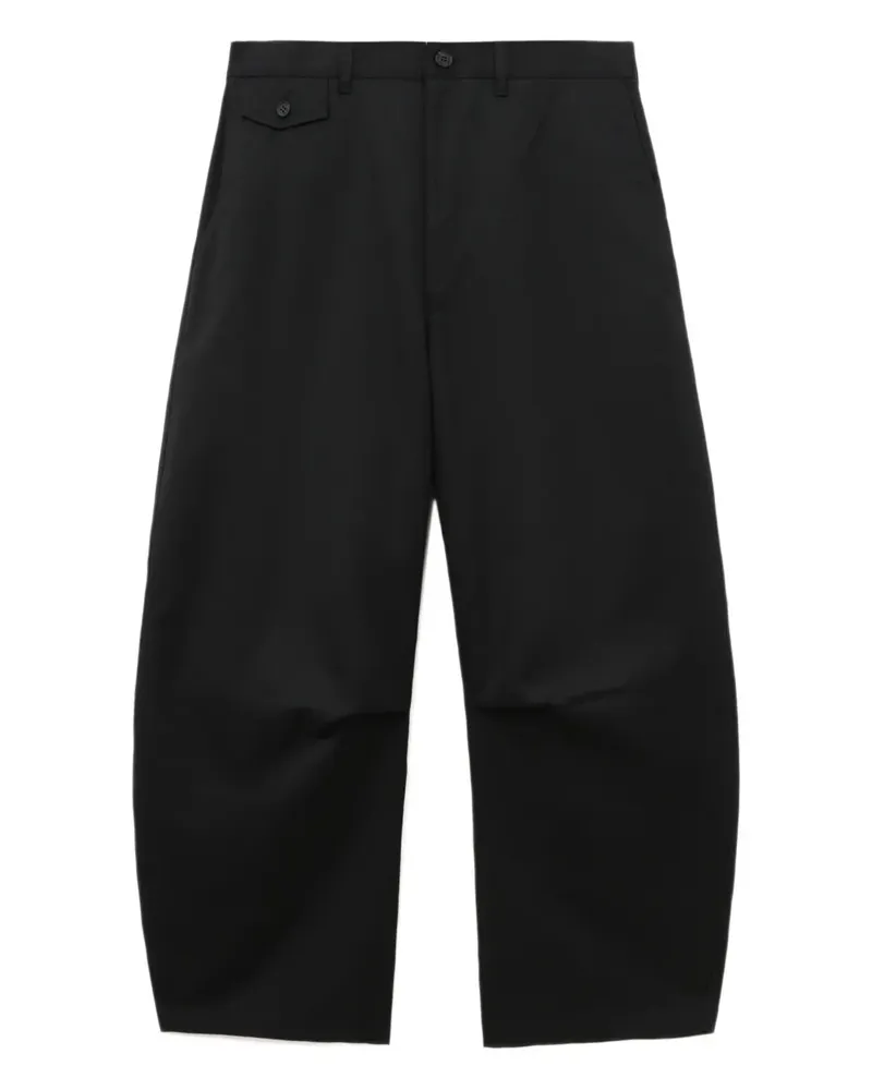 Comme des Garçons Klassische Hose - Schwarz Schwarz