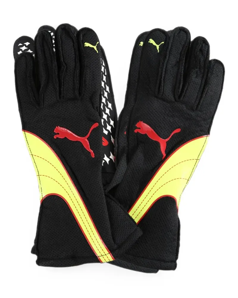Puma x A$AP ROCKY Fire Handschuhe mit Logo-Print - Schwarz Schwarz