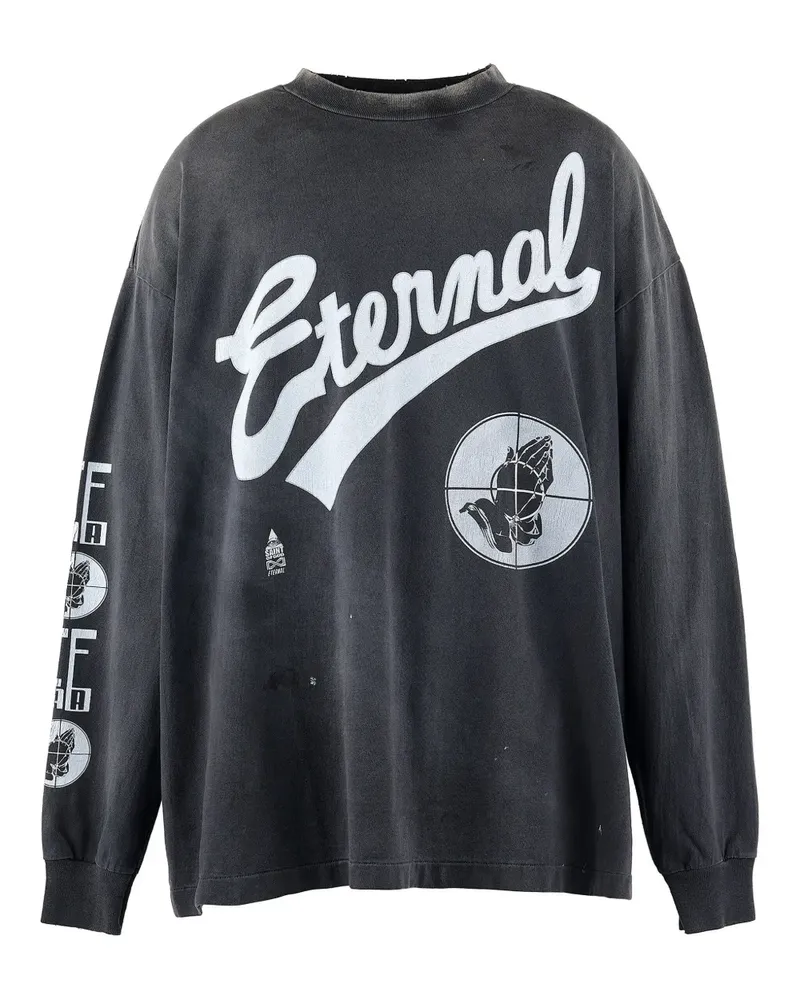 SAINT MXXXXXX Eternal Sweatshirt - Schwarz Schwarz