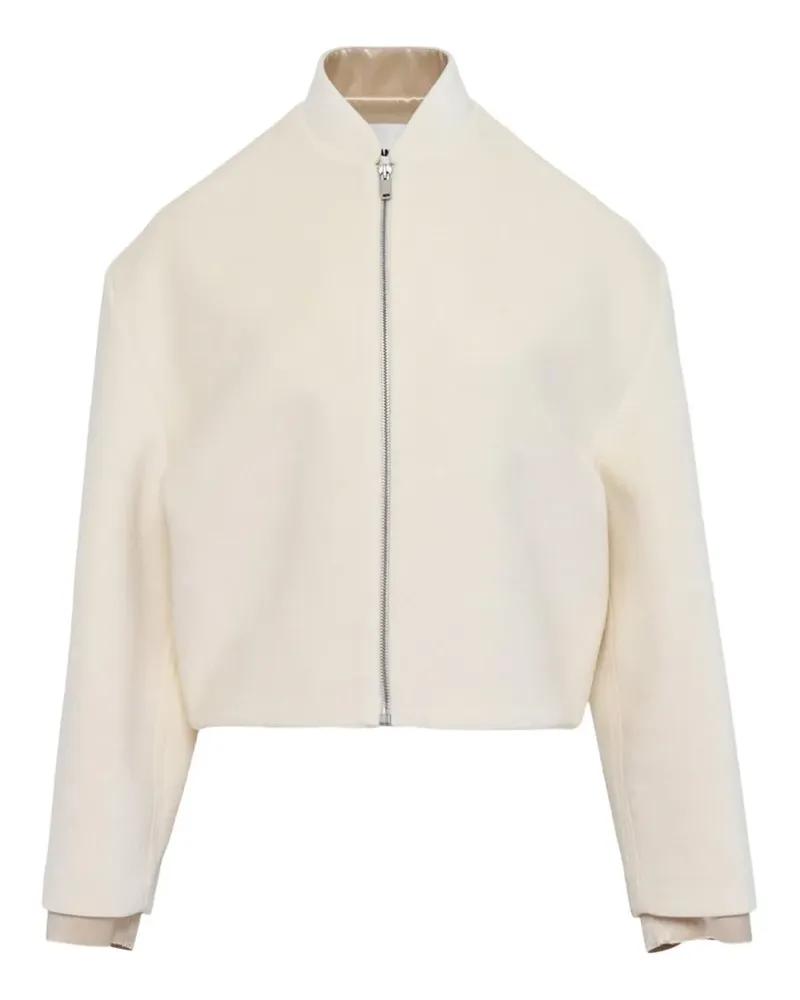 Jil Sander zip-fastening jacket - Nude Nude