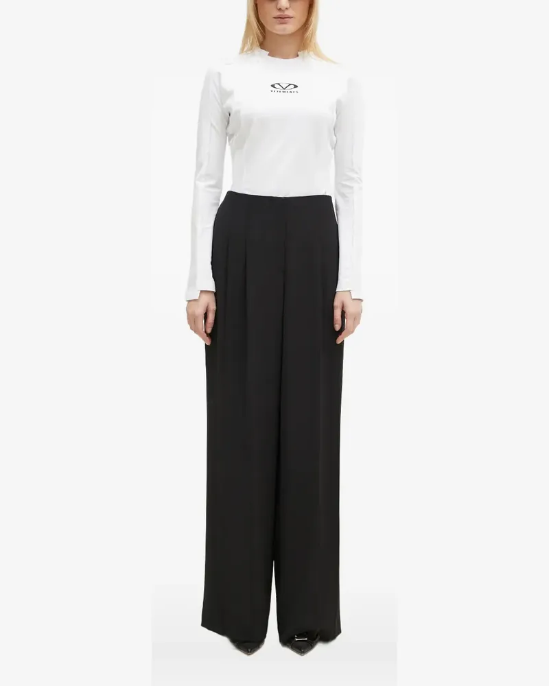 VETEMENTS Oberteil mit offenen Nähten - Weiß Weiß