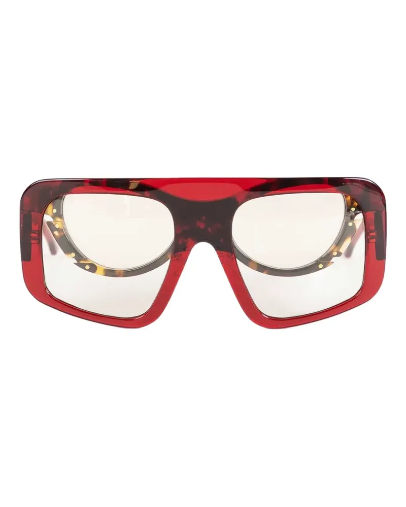 Luar double-eyewear sunglasses - Rot Rot