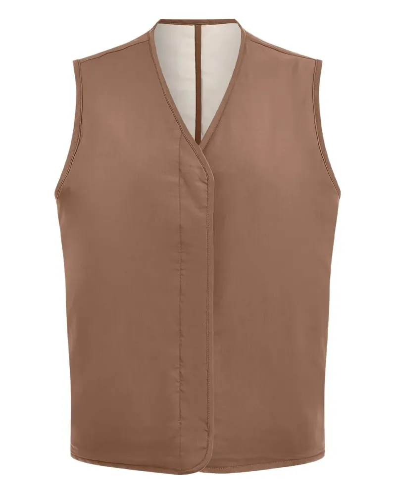 Varley reversible quilted gilet - Nude Nude
