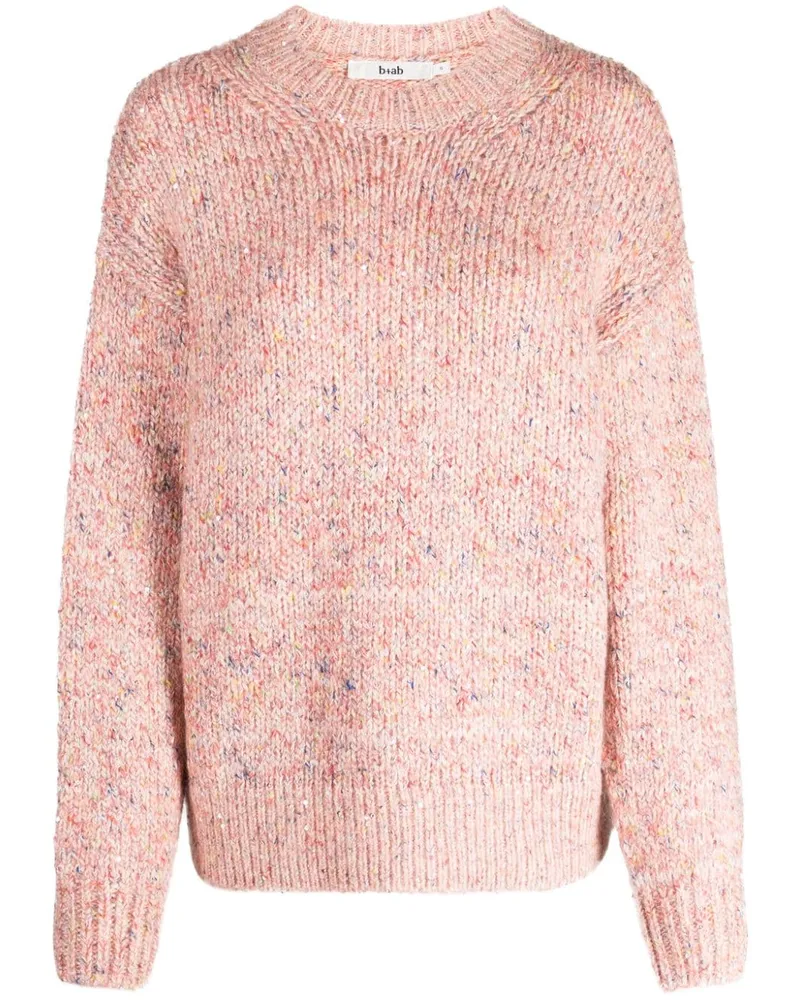 b+ab Pullover mit meliertem Effekt - Mehrfarbig Mehrfarbig