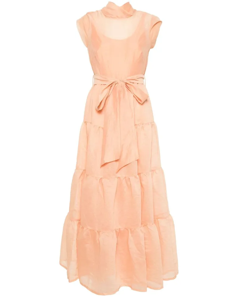 Baruni Tsai Maxikleid - Orange Orange
