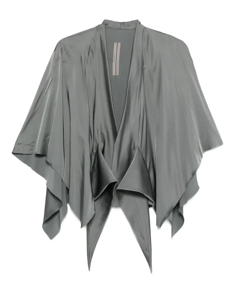 Rick Owens Bluse mit V-Ausschnitt - Grün Grün