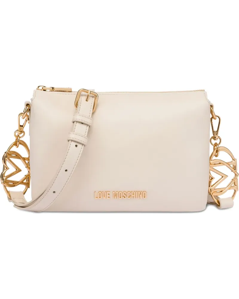 Moschino Klassische Umhängetasche - Nude Nude