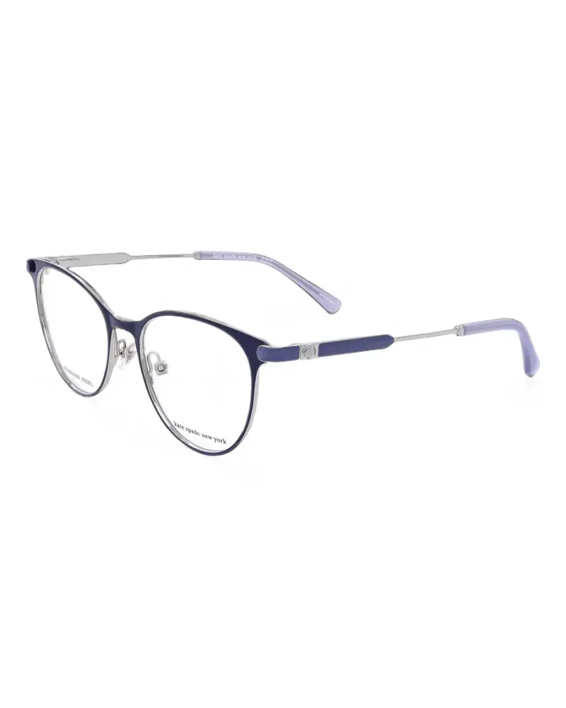 Kate Spade Lita round-frame glasses - Blau Blau