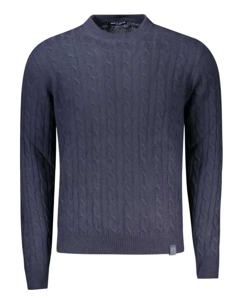 North Sails cable-knit sweater - Blau Blau