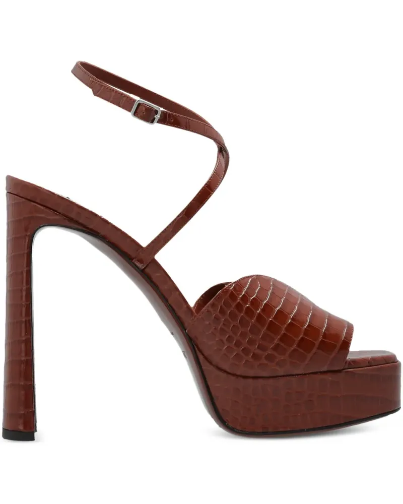 Jimmy Choo Karli Sandalen mit Knöchelriemen 125mm - Rot Rot