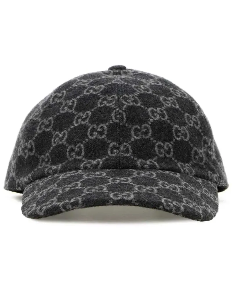 Gucci GG flannel baseball hat - 1060 BLACK 1060