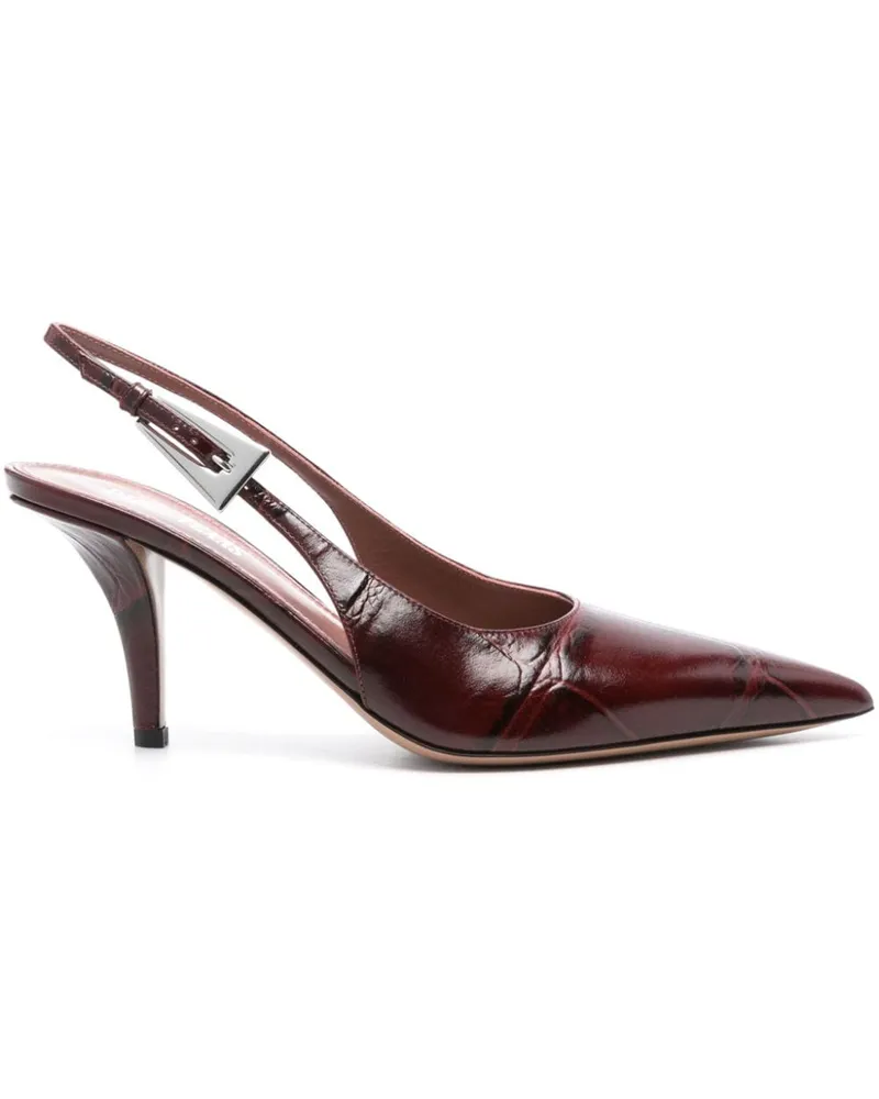 Paris Texas Pumps mit Slingback-Riemen - Rot Rot