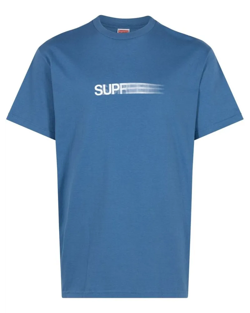 Supreme Being Motion Logo SS23 - Faded Blue T-Shirt - Blau Blau