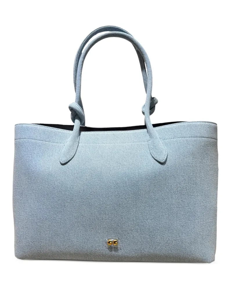 Cult Gaia Ariella knotted tote bag - Blau Blau