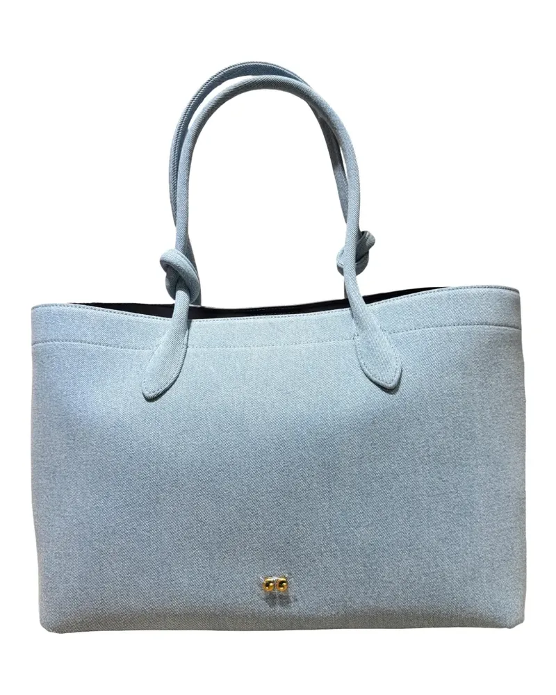 Cult Gaia Ariella knotted tote bag - Blau Blau