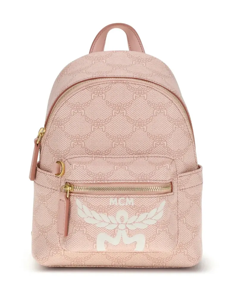 MCM Stark Lauretos Rucksack mit Kette - Rosa Rosa