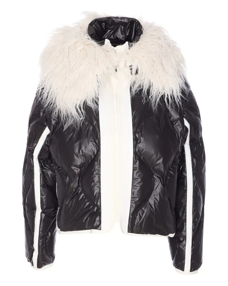 Jet Set Annie zip padded jacket - Schwarz Schwarz
