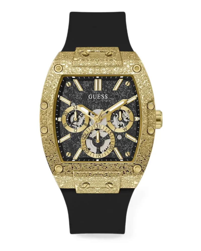 Guess Phoenix Frost Armbanduhr 42mm - Schwarz Schwarz