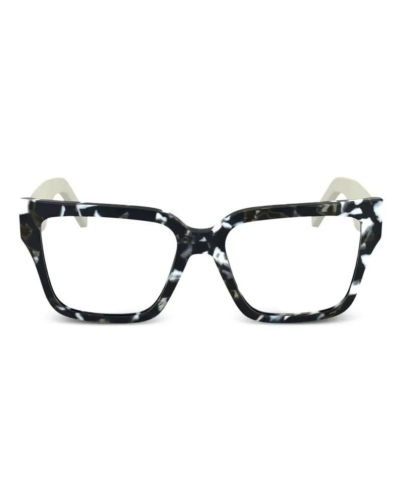 Karl Lagerfeld Brille mit eckigem Gestell - Schwarz Schwarz