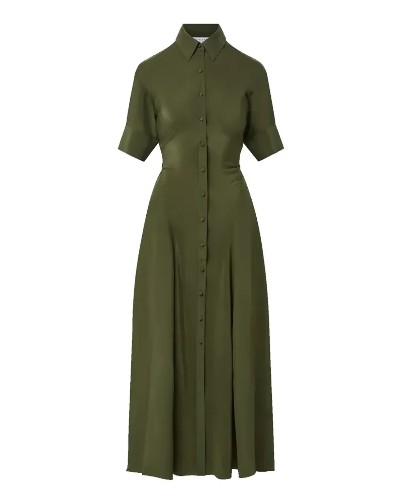 Veronica Beard Perenna belted maxi dress - Grün Grün