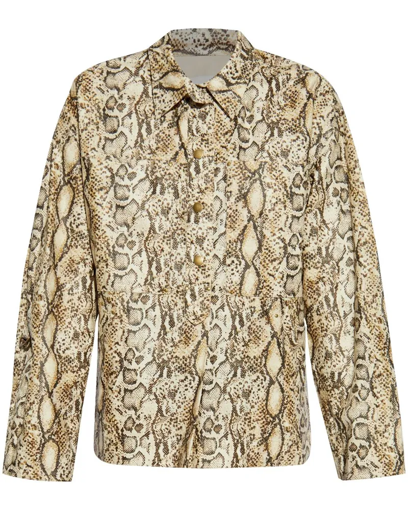 Isabel Marant Florida Hemd - Nude Nude