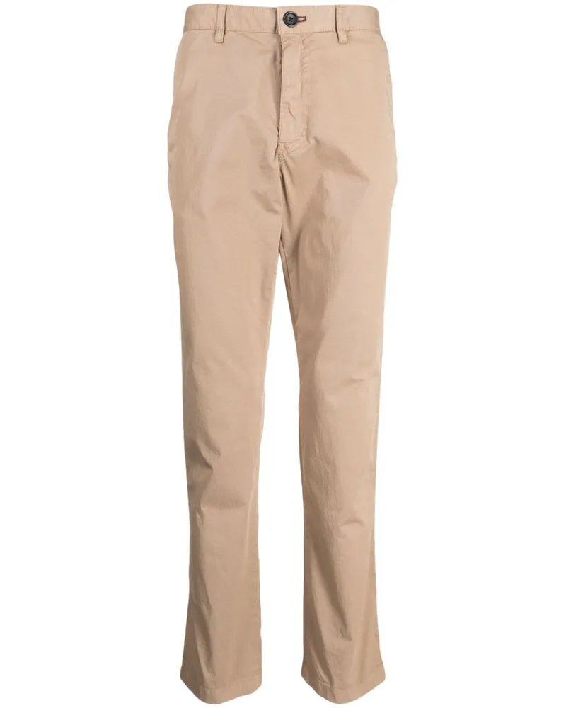 Paul Smith Halbhohe Straight-Leg-Hose Braun