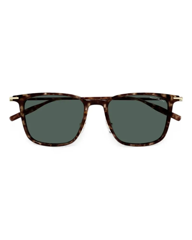 Montblanc square-frame sunglasses - Braun Braun